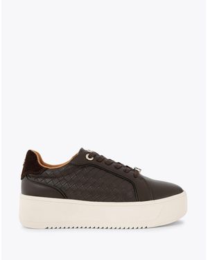 KG by Kurt Geiger Lighter Weave Trainers - Brown