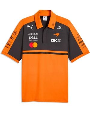PUMA Mclaren Replica Polo Shirt - Orange