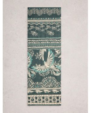 White Stuff Printed Scarf - Green