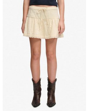 Superdry Mini Skirt - Natural