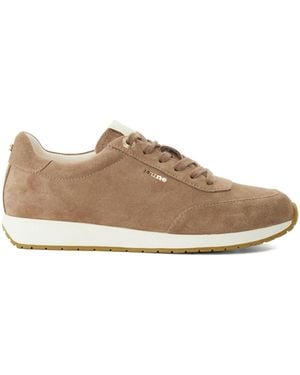Dune Natural Ettah Slim Sole Runner Sneakers - Brown
