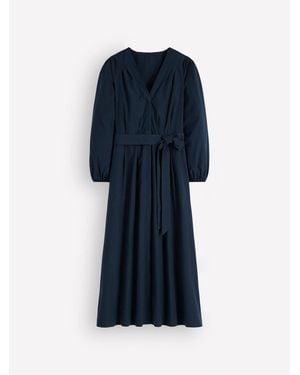 Boden Bronte Cord Short Dress - Blue