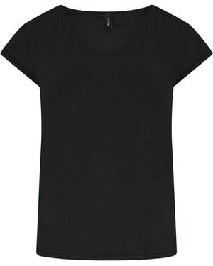 Pour Moi The Buttery Soft Non Wired Hidden Support T-Shirt - Black