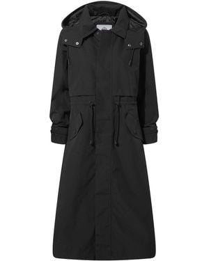 TOG24 Tog 24 Alva Waterproof Trench Coat - Black