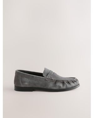 Next Suede Penny Loafers - Multicolor