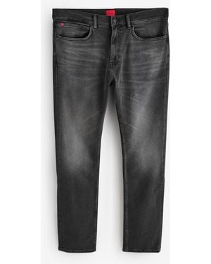 HUGO 708 Straight Fit Jeans - Gray