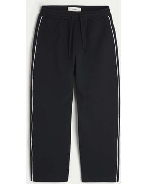 Hollister Baggy Cuffed Sweatpants - Blue