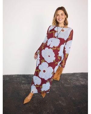 Never Fully Dressed Poppy Aria Mesh Dress - Purple