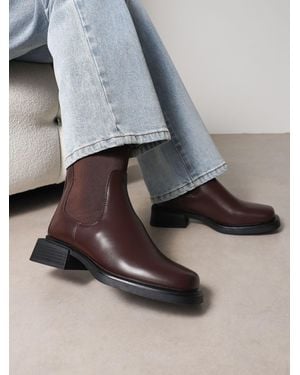 simmilondon Simmi London Dorres Chelsea Ankle Boots - Gray