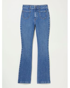 FatFace Fatface Fly Flare Jeans - Blue