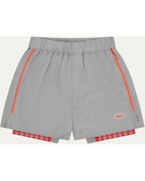 SealSkinz Belton Quick Dry Running Shorts With Under Short - Gray
