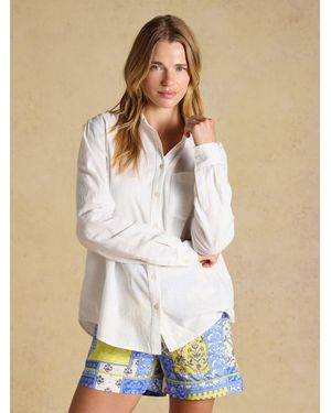 Joules Cotton Shirt - Natural