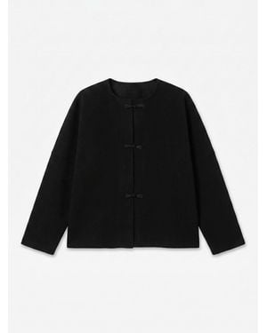 Vero Moda Vero Moda Mandarin Collar Jacket - Black