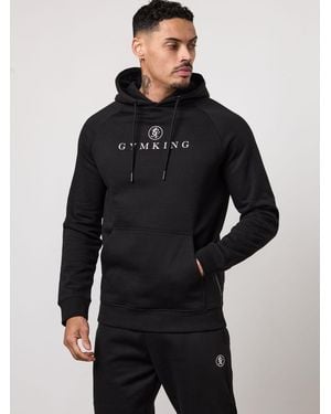 Gym King Gym King/ Pro Logo Hoodie - Black