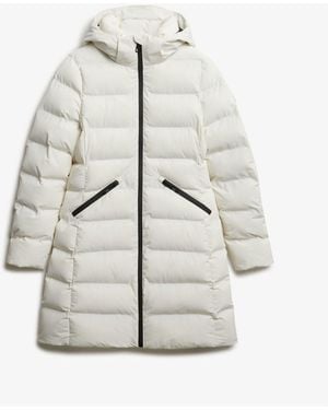 Superdry City Mid Padded Jacket - White