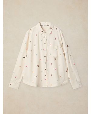 White Stuff Libby Organic Cotton Shirt - Natural