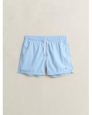 GANT Shield Logo Swim Shorts - Blue