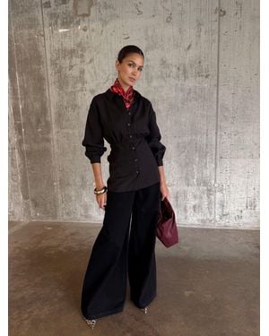 Never Fully Dressed Zoe Shirt - Black