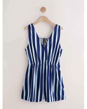 Next Jersey Summer Playsuit - Blue