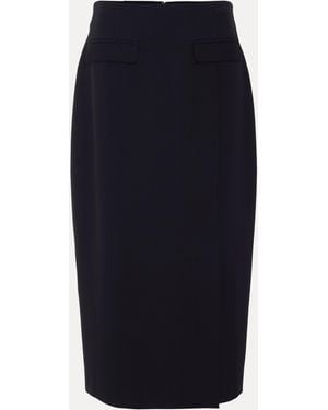 Phase Eight Phoebe Ponte Skirt - Blue