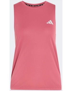 adidas Dark Run Essentials Vest - Pink