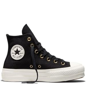Converse Chuck Taylor All Star Platform Lift Sneakers - Black