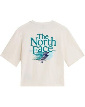 The North Face The North Face Retro Trail Back Graphic Boxy T-Shirt - Blue