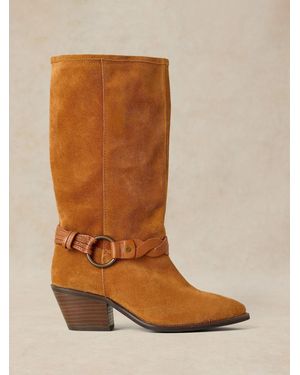 White Stuff Savannah Slouch Boots - Brown