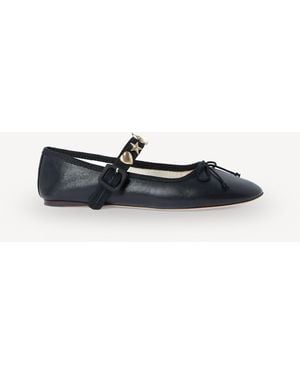 Loeffler Randall Chiara Mary Jane Shoes - White