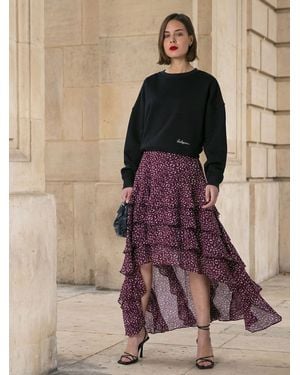 Religion Fae Low Ruffle Occasion Skirt - Lila