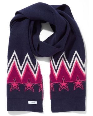 TOG24 Baindon Knitted Starry Night Scarf - Blue