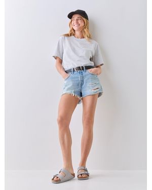 Levi's 501 Original Shorts Mit Hohem Baumwollanteil - Blau
