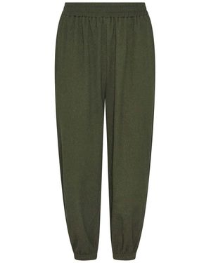 M Com Petite Balloon Trouser - Green