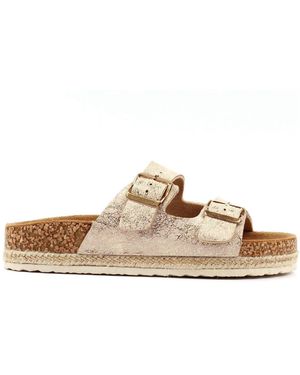 Lunar Soda Sandals - Metallic