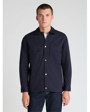 Remus Uomo Long Sleeve Jacket - Blue