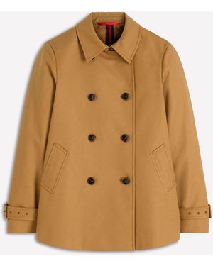 Boden Heart Swing Trench Coat - Natural