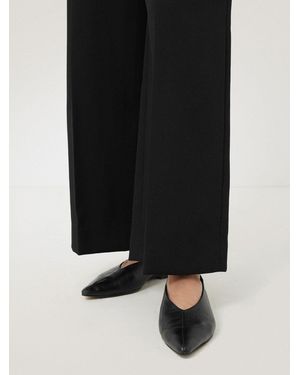 Jigsaw Linnie Flat Pointed Ballerinas - Black