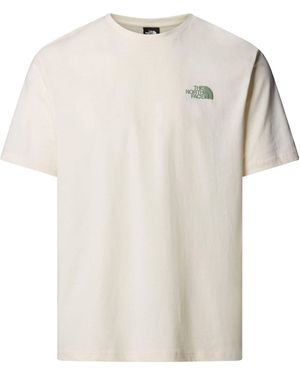 The North Face Nse Slopes Back Print Relaxed T-Shirt - White