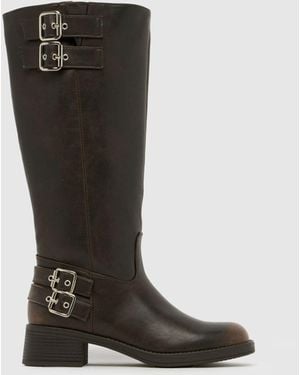 schuh Disk Buckle Biker - Black