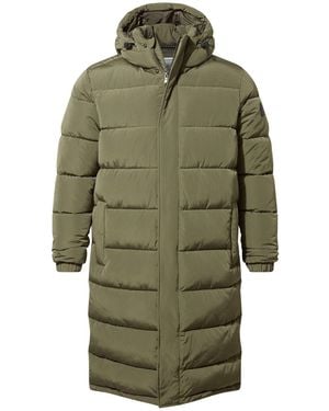 TOG24 Langrick Long Insulated Jacket - Green