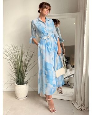 Style Cheat Daphne Dress - Blue