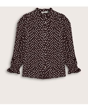 Baukjen Cela Printed Blouse - Brown