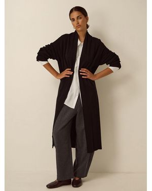 Monsoon Sadie Knit Longline Cardigan - Black