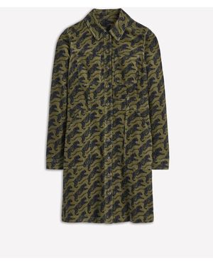 Boden Amanda Cord Midi Dress in Blue | Lyst