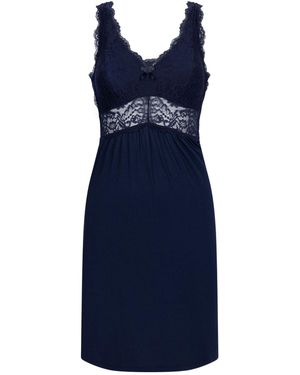 Hunkemöller Hunkemöller Nora Lace Slip Dress - Blue