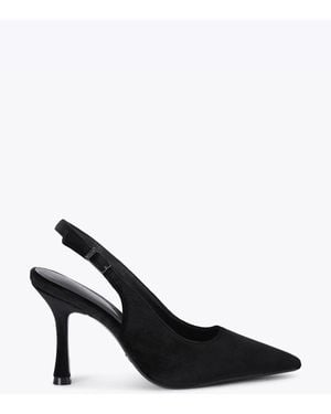 Carvela Kurt Geiger Leoni Slingback Court Heeled Shoes - Black