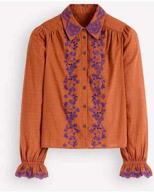 Boden Cotton Top - Orange