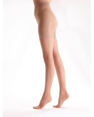 Pretty Polly Bodyshaping Sheet Longline Tights 20 Denier 2 Pack - White