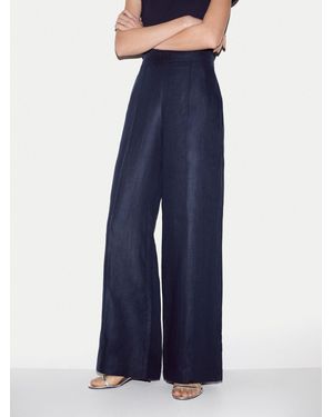 Jigsaw Irish Linen Sailor Trouser - Blue