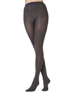 Pretty Polly Pretty Polly Opaques 3D Tights 60 Denier - Black